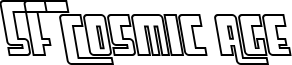 SF Cosmic Age Outline Oblique.ttf