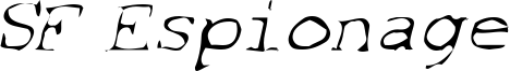 SF Espionage Light Oblique.ttf