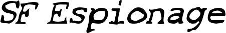 SF Espionage Medium Oblique.ttf