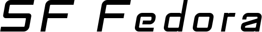 SF Fedora Titles Italic.ttf
