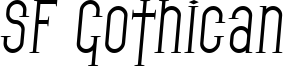 SF Gothican Italic.ttf