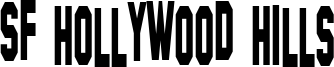 SF Hollywood Hills Condensed.ttf
