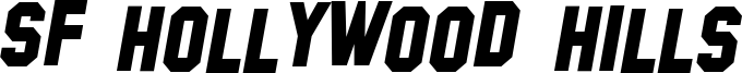 SF Hollywood Hills Italic.ttf