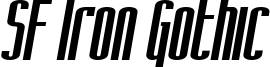 SF Iron Gothic Oblique.ttf