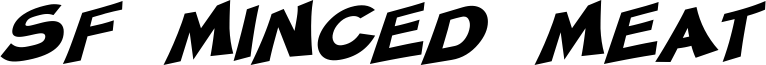 SF Minced Meat Bold Oblique.ttf