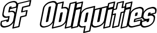 SF Obliquities Outline Bold.ttf