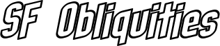 SF Obliquities Outline.ttf
