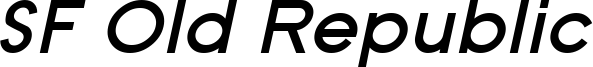 SF Old Republic Bold Italic.ttf
