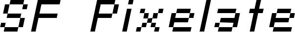 SF Pixelate Oblique.ttf