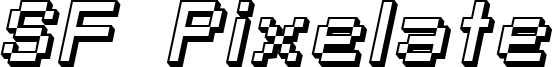 SF Pixelate Shaded Oblique.ttf