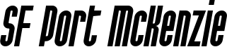 SF Port McKenzie Italic.ttf