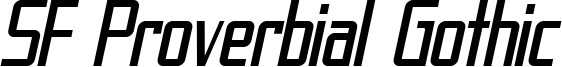 SF Proverbial Gothic Condensed Oblique.ttf