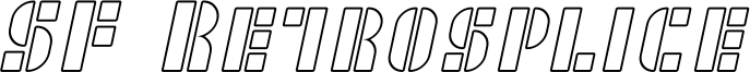 SF RetroSplice SC Outline.ttf