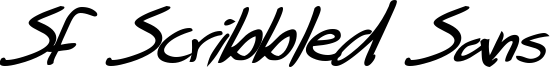 SF Scribbled Sans Bold Italic.ttf