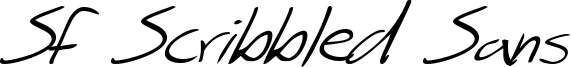 SF Scribbled Sans Italic.ttf
