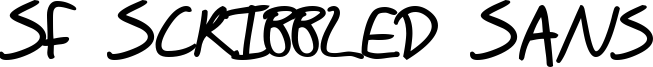 SF Scribbled Sans SC Bold.ttf