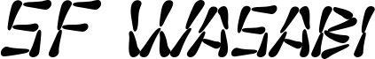 SF Wasabi Bold Italic.ttf