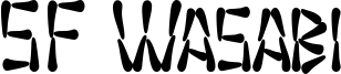 SF Wasabi Condensed Bold.ttf