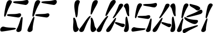 SF Wasabi Italic.ttf