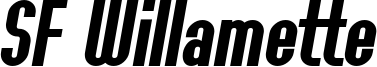 SF Willamette Bold Italic.ttf