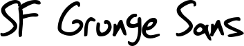 SF Grunge Sans Font