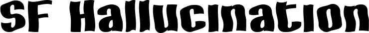 SF Hallucination Font