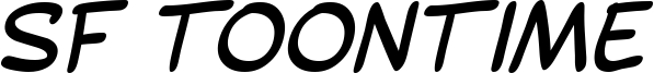 SF Toontime Font