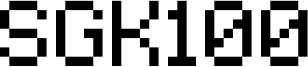 SGK100 Font