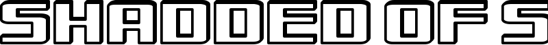 Shadded of South Font