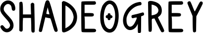 Shadeogrey Font