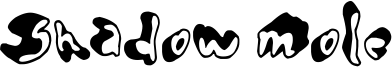 Shadow Mole Font