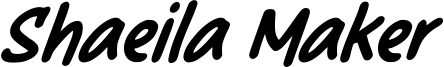 Shaeila Maker Font