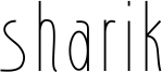 Sharik Font