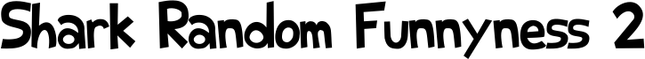 Shark Random Funnyness 2 Font