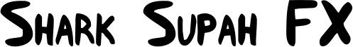 Shark Supah FX Font