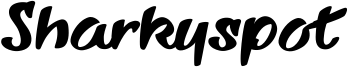 Sharkyspot Font