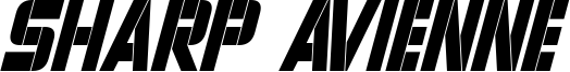 Sharp Avienne Condensed Italic.otf