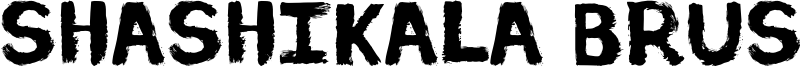 Shashikala Brush Font