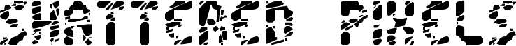 Shattered Pixels Font