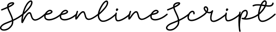 Sheenline Script Font