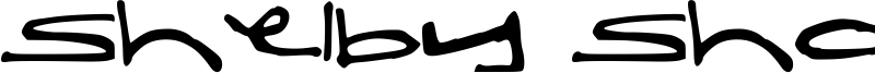 Shelby Short and Fat Font