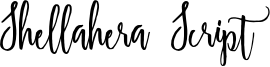 Shellahera Script Font