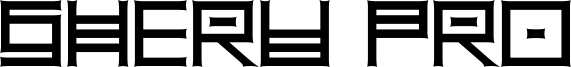 Sheru Pro Font