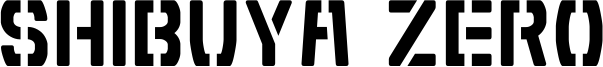 Shibuya Zero Font