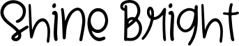 Shine Bright Font