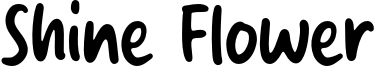Shine Flower Font