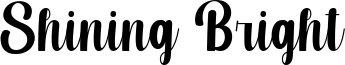 Shining Bright Font