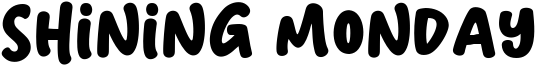 Shining Monday Font