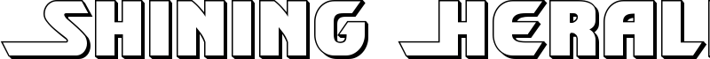 shiningherald3d.ttf