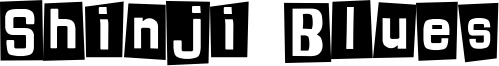 Shinji Blues Font
